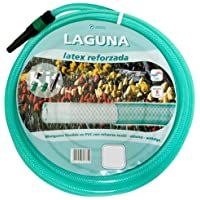 SATURNIA 8070930 Manguera Latex Reforzado 15 mm. - 5-8&quot- Rollo 25 Metros Con Accesorios